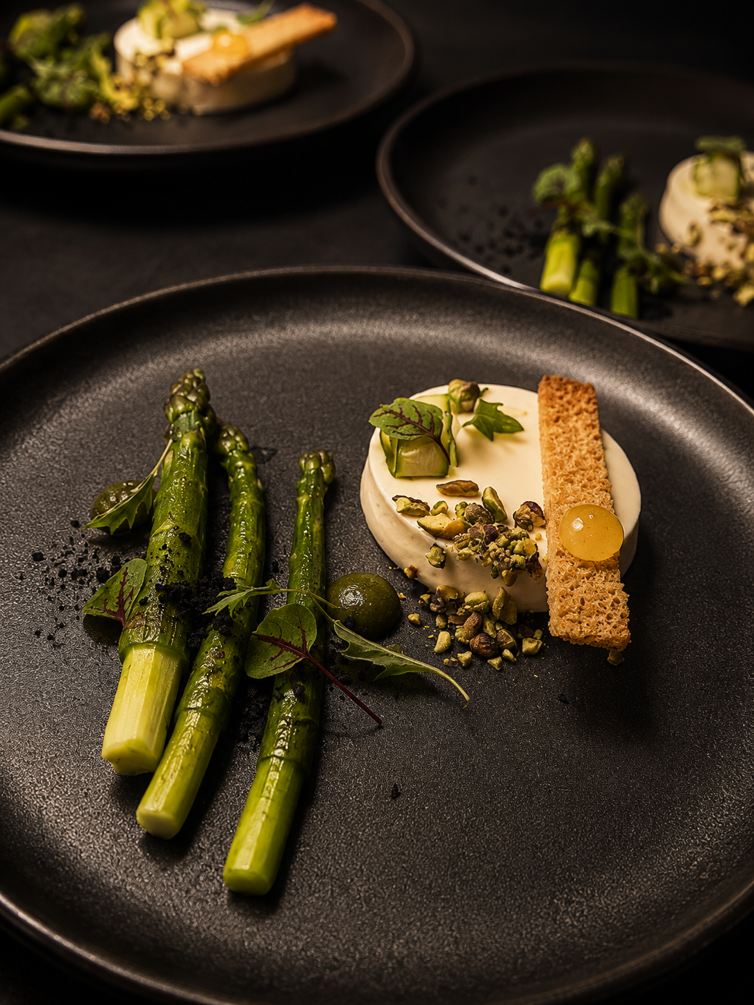 Luxury plated appetiser